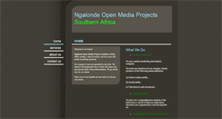 Desktop Screenshot of ngalondemedia.info