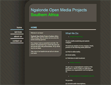 Tablet Screenshot of ngalondemedia.info